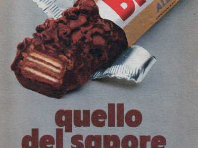 ...e il �Brek� con wafer farcito con cioccolato crema mou fiocchi di riso e nocciole